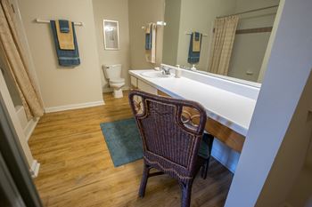 Modern bathroom fittings